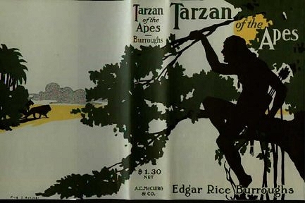 Tarzan of the Apes: 1st Ed. DJ - A.C. McClurg
