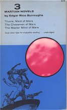 Dover 3 Martian Novels ~ 1962 edition