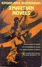 3 Martian Novels in later Dover edition