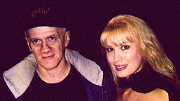 William with actress Monique Gabrielle