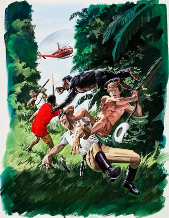 Korak, Son of Tarzan #43 Cover Gold Key, 1971