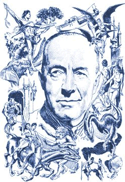 Edgar Rice Burroughs by Al Williamson and Reed Crandall ~ Courtesy Richard Lupoff
