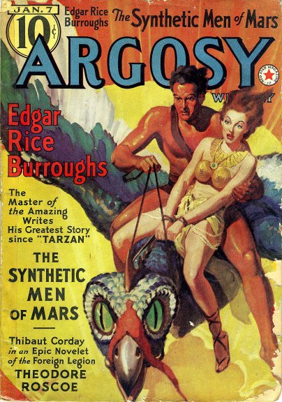 Argosy: January 7, 1939 - Synthetic Men of Mars 1/6