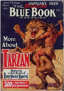 Blue Book: January 1929 - Tarzan and the Lost Empire 4/5