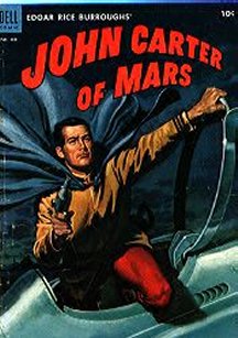 John Carter of Mars Dell Cover