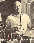 JCB in his studio