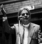 1975 Lacan at his Seminar on James Joyce at the Sorbonne, Paris