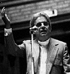 1975 Lacan at his Seminar on James Joyce at the Sorbonne, Paris