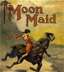 The Moon Maid cover painting J. Allen St. John