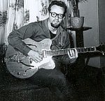 Bill and Gretsch Nashville at home ~ early '60s