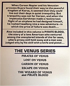 Del Rey paperback: July 1991: Back Cover