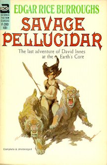 Frank Frazetta cover and title