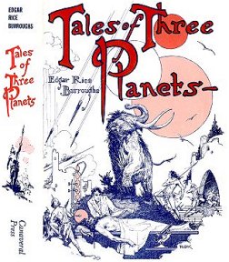 Roy G. Krenkel: Wizard of Venus in Tales of Three Planets -- illustrated endpages - 10 b/w interiors