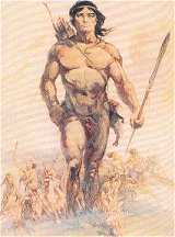 Frank Frazetta Ant Men Illustration