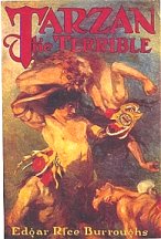 Tarzan the Terrible: Dust Jacket by J. Allen St. John