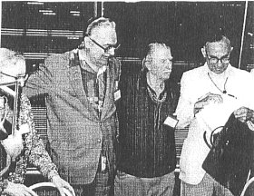 Forry Ackerman ~ Vernell Coriell ~ Sam Moskowitz in Atlanta