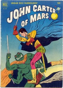 John Carter of Mars: Dell Comic #375 - Jesse Marsh art