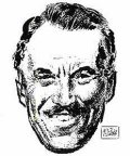 Manning portrait by Milton Caniff