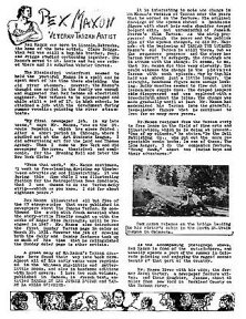 The Burroughs Bulletin #12, 1956 ~ Rex Maxon Veteran Tarzan Artist