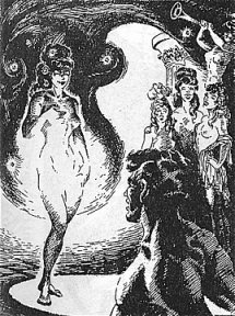 Fanzine art from early in Manning's career