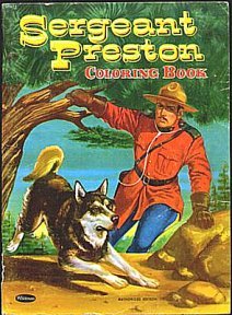Sergeant Preston Coloring Book