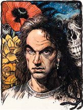 William Stout self-portrait ~ copyright