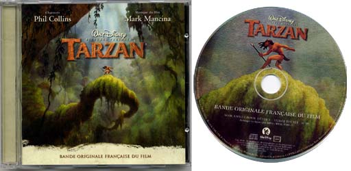 Soundtrack: Tarzan (1999) Walt Disney Record (france release) (cd/cd-rom)