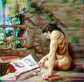 6. Inside he found a knife -- and he learned to read books.