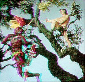 7. When a native killed old Kala, Tarzan took his revenge.