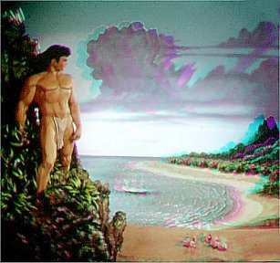 12. One day Tarzan saw his first ship -- and a girl!