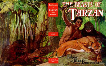 The Beasts of Tarzan ~ A.C. McClurg — $25.00