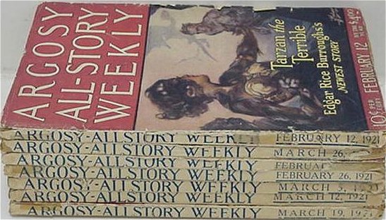 Argosy 1921: Tarzan the Terrible