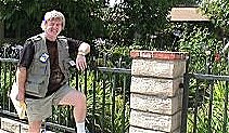 Bill Hillman at the ERB, Inc. front gate