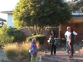 Front entrance: Mary Burroughs ~ Sue-On Hillman ~ Jerry Spannraft ~ Stacy Burroughs