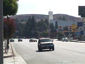 Ventura Boulevard looking toward Tarzana