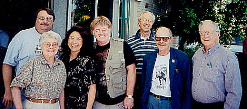 Bob Burrows, D.J. Howell, Sue-On & Bill Hillman, Bill Herr, Huck Huckenpohler and Bob O'Malley.