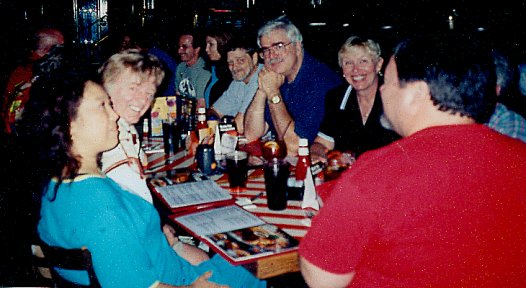 Sue-On & Bill Hillman, Wayne & Edie James Bruce Wood, Dick & Ginny Spargur, and Steve Wadding