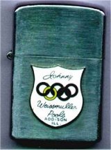 Johnny Weissmuller lighter