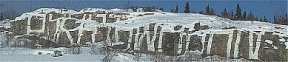 Pukatawagan Hollywood Sign in Winter
