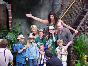 Danton, Tarzan and kids